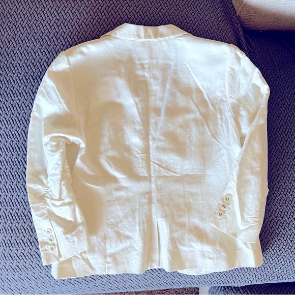 White blazer NWT The Limited Large - Picture 2 of 7